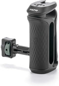 Tilta Xeno Side Handle for Filmmakers & Cameras - Black | Secure Connection & Helps Prevent Rotation | Adjustable Height | Textured Silicone Grip | Convenient Assembly (1/4"-20 w/Locating Pins)