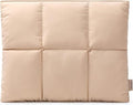 Comfyable Puffy Laptop Sleeve 13 Inch 14 Inch, Quilted Puffer Laptop Carrying Case, Pillow Case Compatible with MacBook Air M4 2025 M3 M2 M1, MacBook Pro M4 Pro/Max, Sand