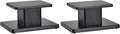 MECCANIXITY Wood Speaker Stands, 2 Pack 5.9 Inch (15cm) Universal Speaker Stand Hollowed Bases Enhanced Audio Listening for Home Theaters Cinema