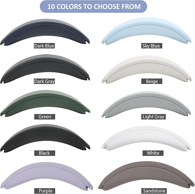 Replacement Headband Pad Kit for Bose QuietComfort 45 QC35 QC35 II Headphones - Image 6