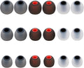 Silicone Earbud Tips - Fit for In-Ear Headphones (Inner Hole 3.8mm-5.1mm) - 9 Pairs S/M/L