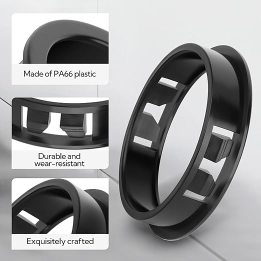 10PCS 2" Black Cable Snap Bushing Grommet, Snap in Cord Bushing Protect Cables