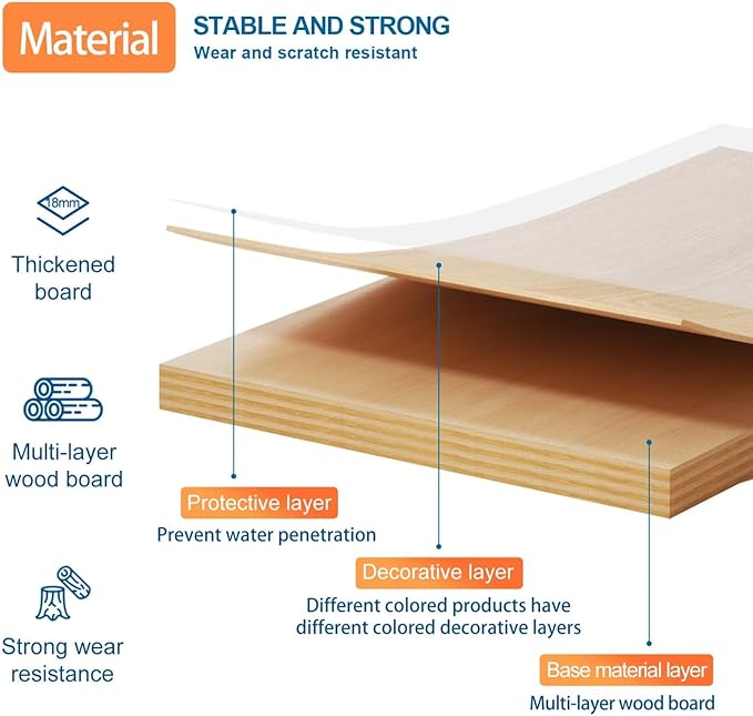 Reception Desk with Counter Modern Checkout Counter with Lockable Drawer Keyboard Tray Receptionist Desk for Office Salon Reception Table C Right 47inch/120cm