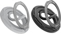 OPSO Magnetic Phone Ring Holder for MagSafe, 360 Degree Rotation Silicone Finger Ring Grip Stand Holder, Adjustable Kickstand, Compatible with iPhone 16 15 14 13 12/Pro/Max, Samsung and All Smartphone