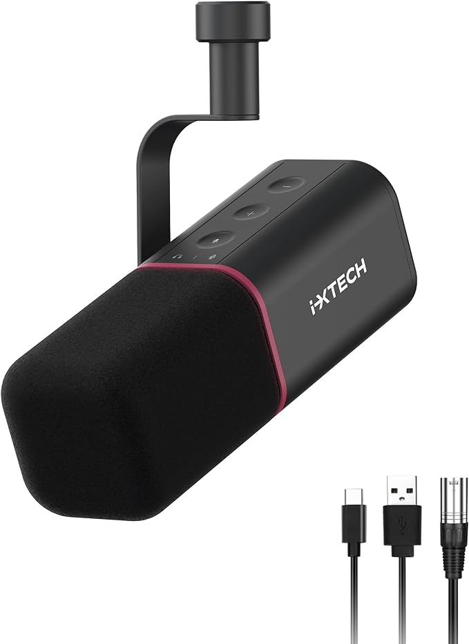 IXTECH Cardioid Dynamic Microphone by I-XTECH