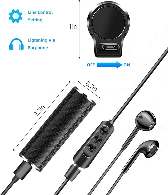 128G Magnetic Voice Recorder with AI-Intelligent Triple Noise Reduction,35 Days Continuous Recording Device,Voice Activated Audio Recorder,Digital Voice Recorder for Meetings/Interviews/Classroom…