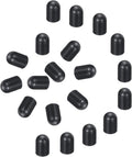MECCANIXITY 40Pcs Replacement Stylus Pen Tips 4.5mm Conductive Capacitive Touch Screen Pens Tips Silicone Rubber, Black