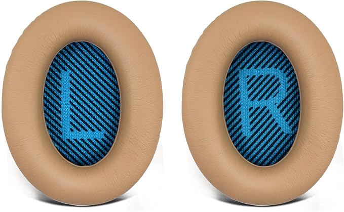 Replacement Ear Pads for Bose QuietComfort 35 35 II 15 25, Headphone Ear Covers by Niukeke
