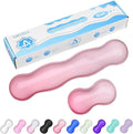 Gel Wrist Rest for Keyboard and Mouse, Wrist Rest for Keyboard, Mouse Wrist Support, Pain Relief, Cool Touch, Non-Skid, Keyboard and Mouse Wrist pad Set