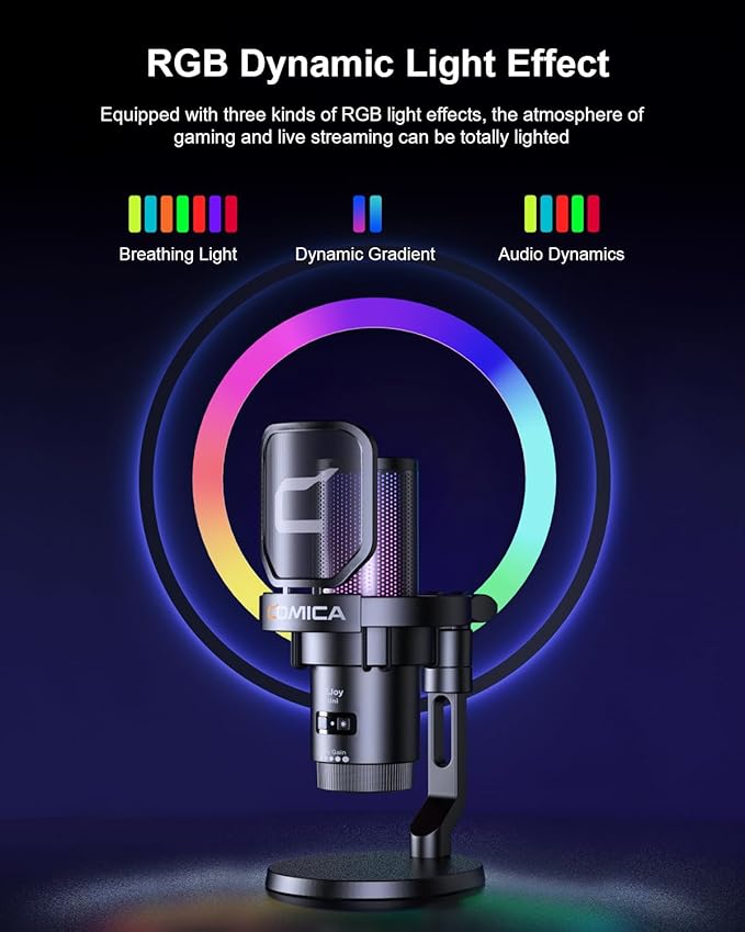 COMICA Ejoy Uni USB Gaming Microphone - Image 3