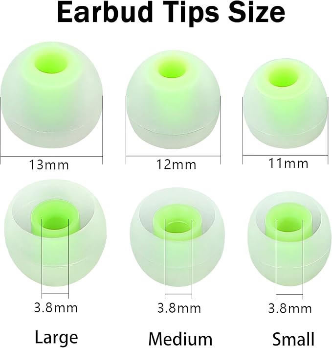 Silicone Earbud Tips Replacement - Image 2