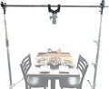 Glide Gear OH 75 Overhead Mount – DSLR, Smartphone – 6ft Adjustable Pole, Top-Down Rig, 15lb Capacity, Aluminum Build