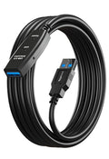 24 Feet Active USB Extension Cable 3.0 Male to Female with A Extension chipset Signal Booster - Active Extension/Repeater Cord 7.5 Meters / 24 Feet
