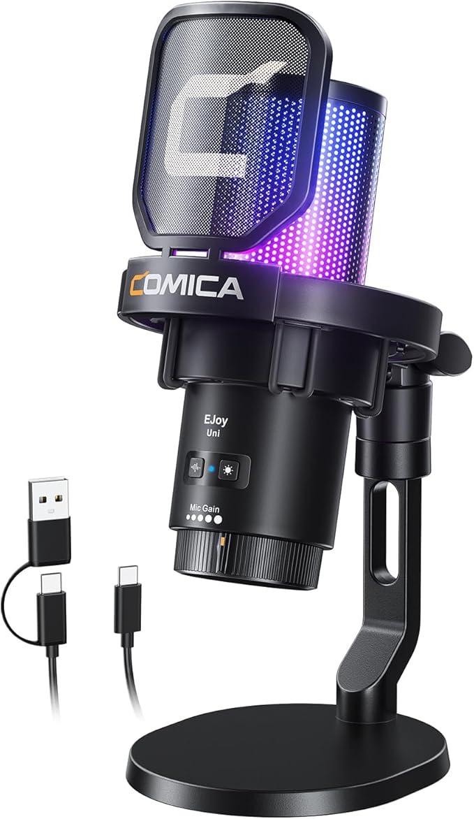 COMICA Ejoy Uni USB Gaming Microphone - Image 8