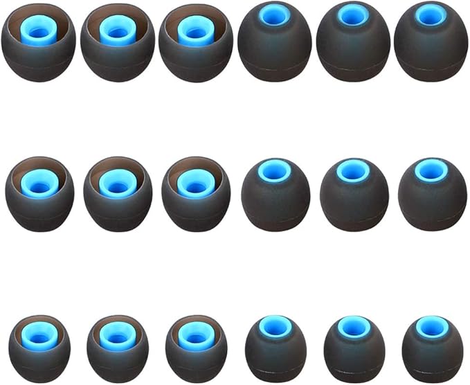 Earbud Tips Earbuds Replacement Tips Ear Tips Earbuds Eartips Eargels 9 Pairs - Image 2