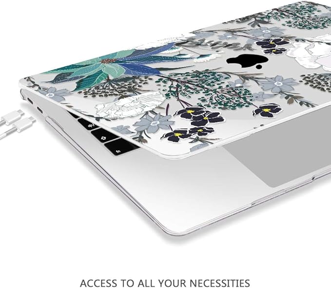 Mektron for MacBook Air 13 Case A1466/A1369, Snap-on Plastic Hard Shell Cover - Image 6