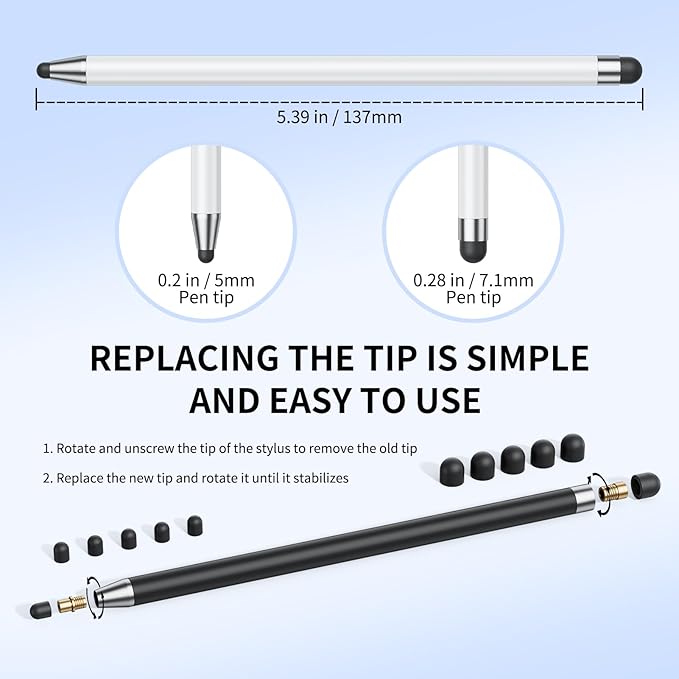 Stylus (10Pcs), Stylus Pen for Touchscreen