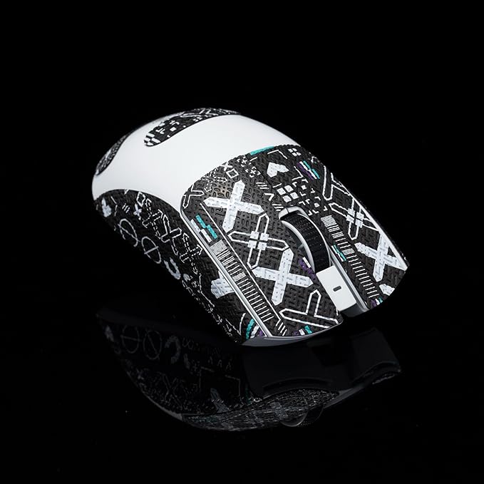 Grip Tape for Razer Viper V3 Pro - Anti-Slip,Enhanced Control, Sweat Resistance,Improves FPS Gaming Grip & Mouse Protection [Pre-Cut] Black