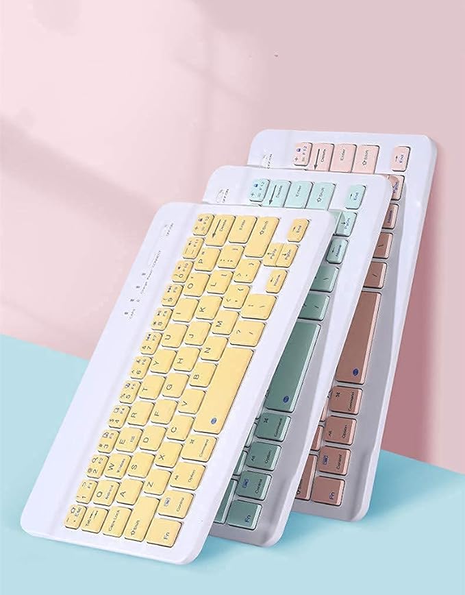AnMengXinLing Keyboard Case for iPad 11th(A16)/iPad 10th Generation 2022 with Mouse Detachable Wireless Bluetooth Keyboard Pencil Holder Slim Leather Cover for iPad11/iPad10, Sky Blue