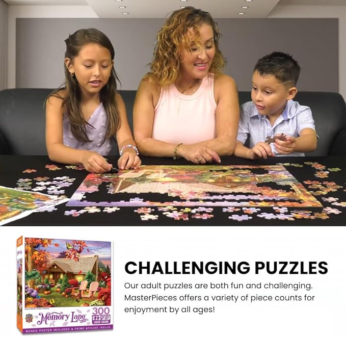 Masterpieces 300 Piece EZ Grip Jigsaw Puzzle - Welcome to Heaven - 18"x24"