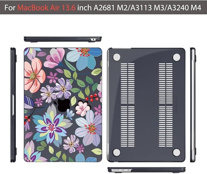 Teryeefi for MacBook Air 13.6 inch Case M4 M3 M2 2024-2022 Release Model A3240 - Image 7