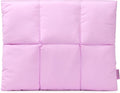 Comfyable Puffy Laptop Sleeve 15 Inch 16 Inch, Quilted Puffer Laptop Carrying Case for Women, Pillow Pouch Compatible for MacBook Air 15 in M4 2025 & MacBook Pro 16 in M4 2024, Lavender