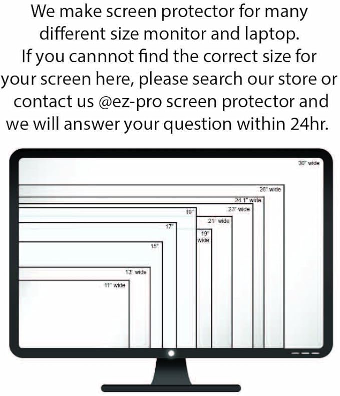 Privacy Screen Filter for 19 Inches (Monitor Measured Diagonally) Desktop Computer Square Monitor (Screen Protector Size 14.84 inch width x 11.89 inch height)