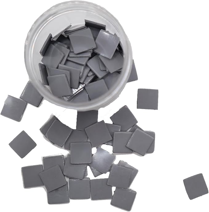 100 Pcs Pre-Cut Thermal Pads for Game Consoles, PS5 Ram, Memory, Computer Rams, Laptop IC Chips, Mosfets Coils Wide Applicable Pack of 100 / 12x12x1mm