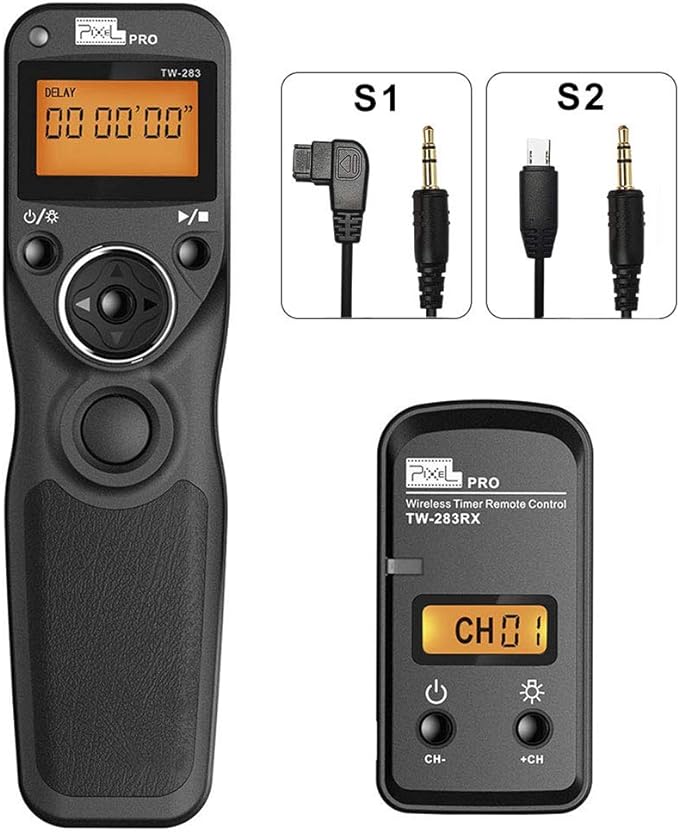 Wireless Remote Shutter Compatible for Sony Alpha a7 a7II III R RII RIII A7IV a7RIV a7S a300 a6000 a6500 a6400 a6300 a77II a100 a300 a450 a500 a580 a700 a850 a33 a55 a58 a65 a77 a99 RX100 II III IV