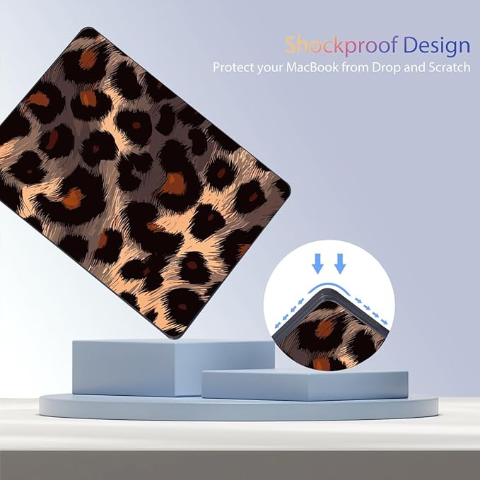 Teryeefi for MacBook Pro 13 inch Case 2022 2021 2020-2016 Release, Design Hard - Image 7