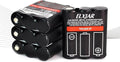 (4-Pack) 3.6V 800mAh Ni-MH Battery Replacement for Motorola PMNN4477AR T200 T400 T500 T800 T600 T62 T82 T92 T260 T265 T801 T460 T465 T480 Walkie Talkies