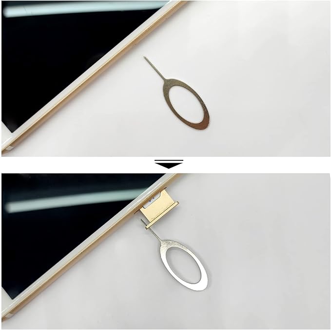 Medsuo 6pcs SIM Card Removal Tool Card Tray Eject Pins Needle Opener Ejector Needle Pin Remover for Smart Phones Samsung Galaxy LG Huawei Google HTC iPhone iPods iPad Tablets
