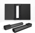 CZUR Assistive Cover 13.14-inch with Adjustable Hook&Loop Splash Resistant,PVC Material Cover for CZUR Book Scanner, Office&Home-Black