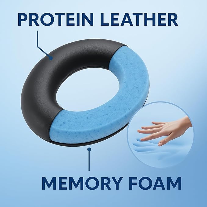 Premium Replacement Ear Pads for Bose QC2, QC35 I & II – Soft Protein Leather & - Image 6
