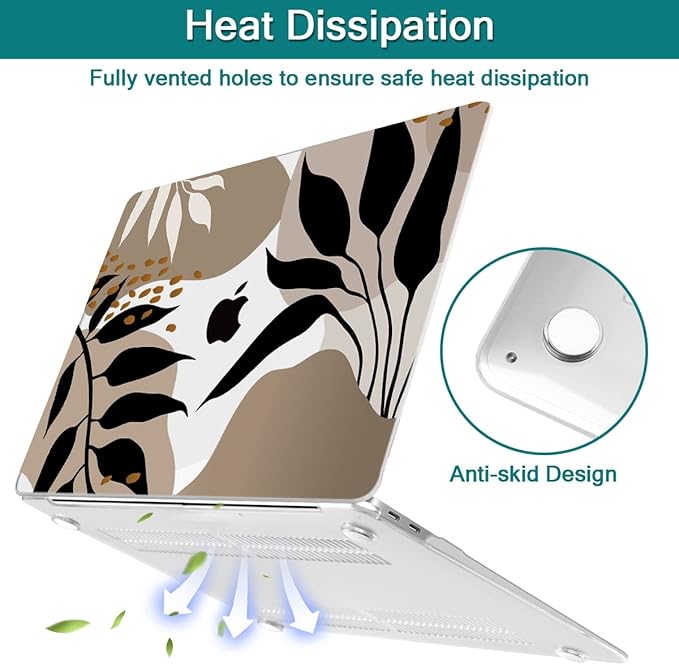 Teryeefi Compatible with MacBook Pro 13 inch Case 2020 2021 2022 2016-2019 - Image 6