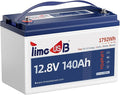 12.8V 140Ah Lithium Battery, LiFePO4 Battery with Low-Temp Protection, Built-in 100A BMS, 10 Years Lifespan, for RV, Solar, Trolling Motor, Marine, Travel Trailer, Energy Storage, Off Grid