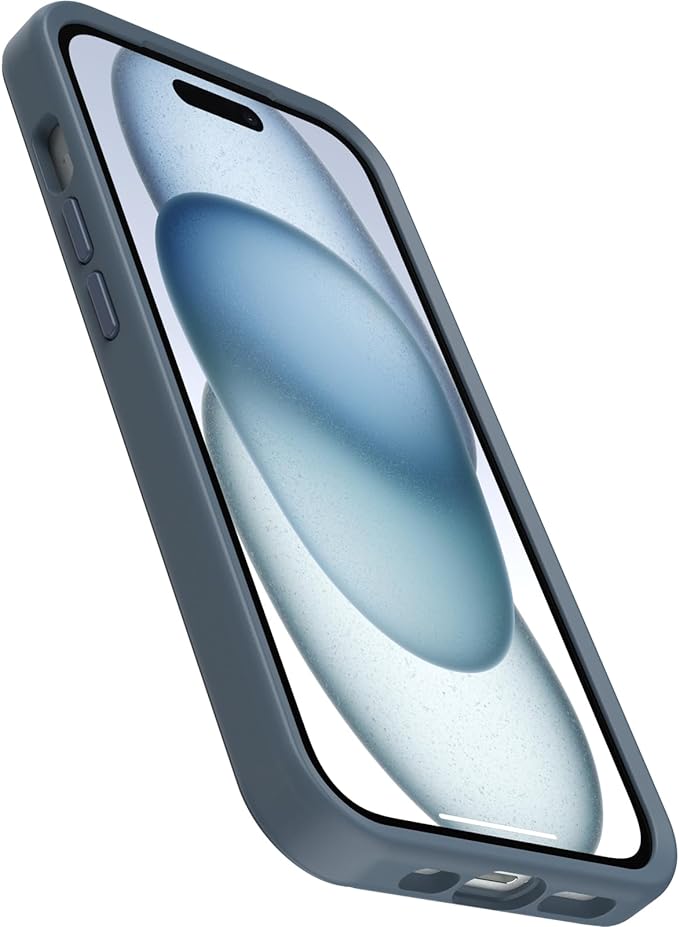 OtterBox iPhone 16e, 15, 14, & 13 Symmetry Series Case - BLUETIFUL (Blue), Snaps to MagSafe, Ultra-Sleek, Raised Edges Protect Camera & Screen