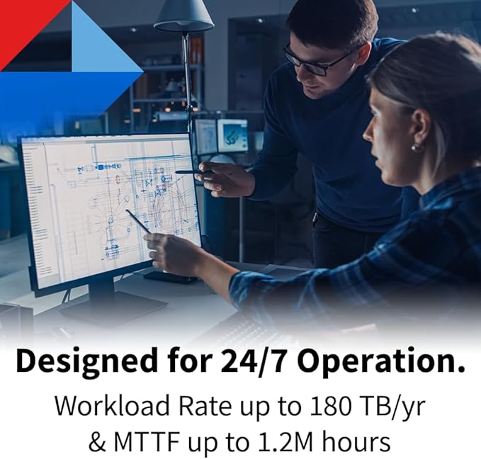 Toshiba N300 16TB NAS 3.5-Inch Internal Hard Drive - CMR SATA 6 GB/s 7200 RPM 512 MB Cache - HDWG51GXZSTA