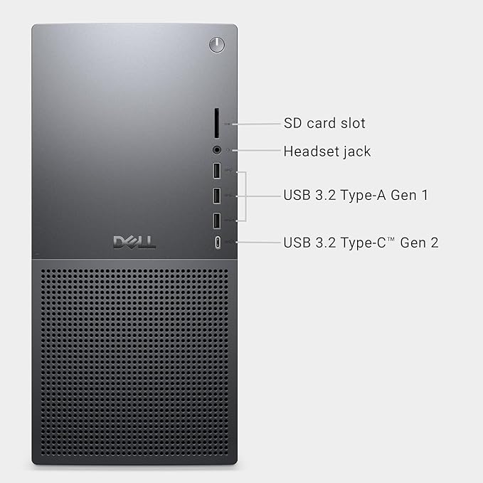 Dell Tower Plus EBT2250 Desktop Computer - Series 2 Intel Core Ultra 9 285 24-Core Processor up to 5.6 GHz, 32GB DDR5 RAM, 16TB (2 x 8TB) SSD, Intel UHD Graphics 770, Windows 11 Pro, Graphite
