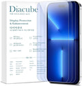 3-Pack Anti-Blue Light Matte Screen Protector For iPhone 13/iPhone 13 Pro [Support Fingerprint Unlock] Anti-Glare, Anti-Fingerprint [Eye Protection] Bubble-Free Installation with Alignment Jig