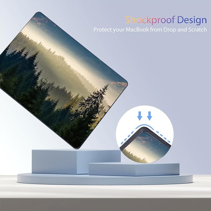 Teryeefi Compatible with MacBook Pro 13 inch Case M2 M1 2024, 2022-2016（A2251 - Image 7