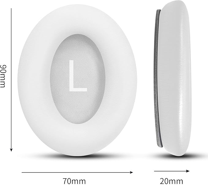 Headphones Replacement Ear Pads, Protein Leather earpad Cushions - Image 4