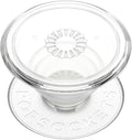 PopSockets Phone Grip with Expanding Kickstand, Adhesive Grip - Clear