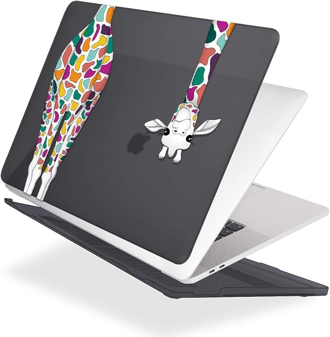 Mektron for MacBook Pro 16 Case A2141 2020 2019 Release, Matte Black Colorful - Image 3