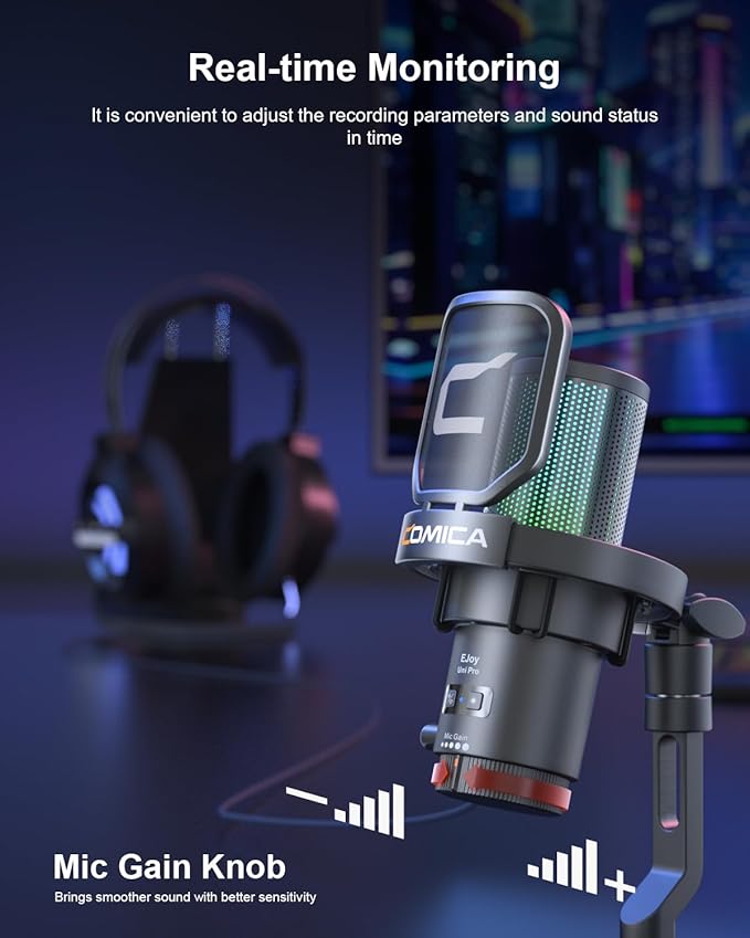 COMICA Ejoy Uni USB Gaming Microphone - Image 4