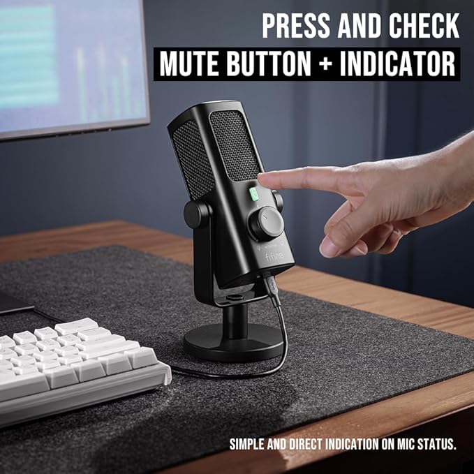 FIFINE USB-Podcast-Condenser-Microphone - Image 6