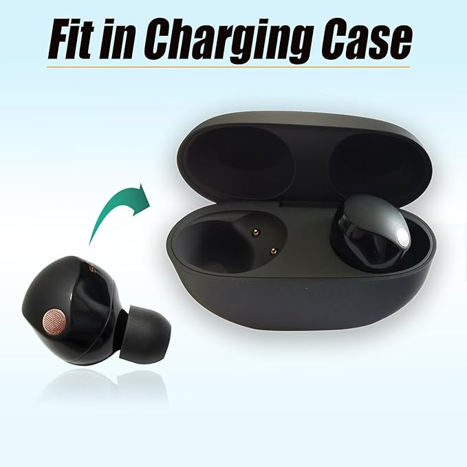 Memory Foam Ear Tips for Sony WF-1000XM5 Filter Screen Earbuds Tips for - Image 4