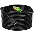 Ethernet Extension Cable 3ft, Network Cat6a Extension Patch Cable RJ45 Cords Shielded Male to Female Connector (3FT)