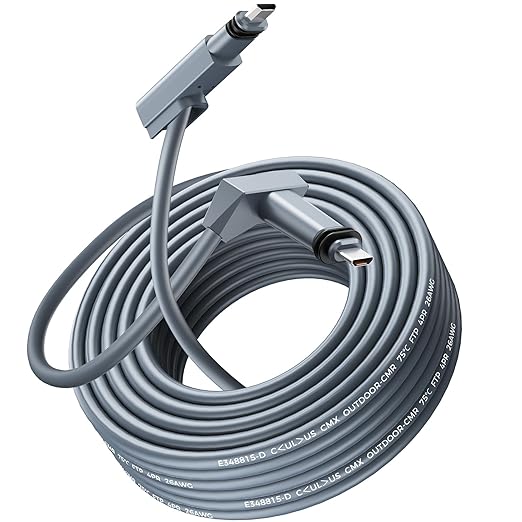 for Starlink Gen 2 Cable 33FT, Waterproof Replacement Cable for Starlink Gen 2 Standard Kit, Fast & Stable Starlink Ethernet Cord V2