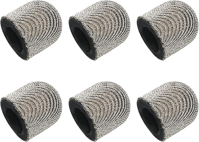 MECCANIXITY 6pcs 6.5mm Stylus Pen Fine Tips Conductive Fiber Capacitive Touch Screen Pens Tip Universal Replacement